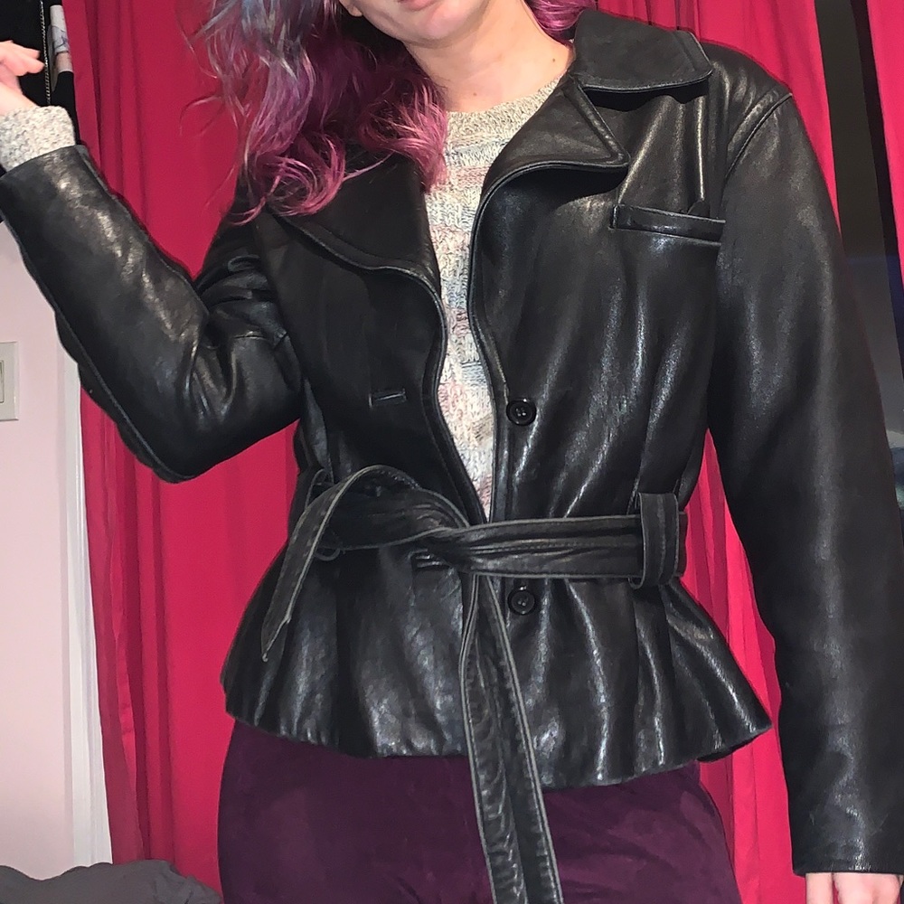 Vintage leather jacket